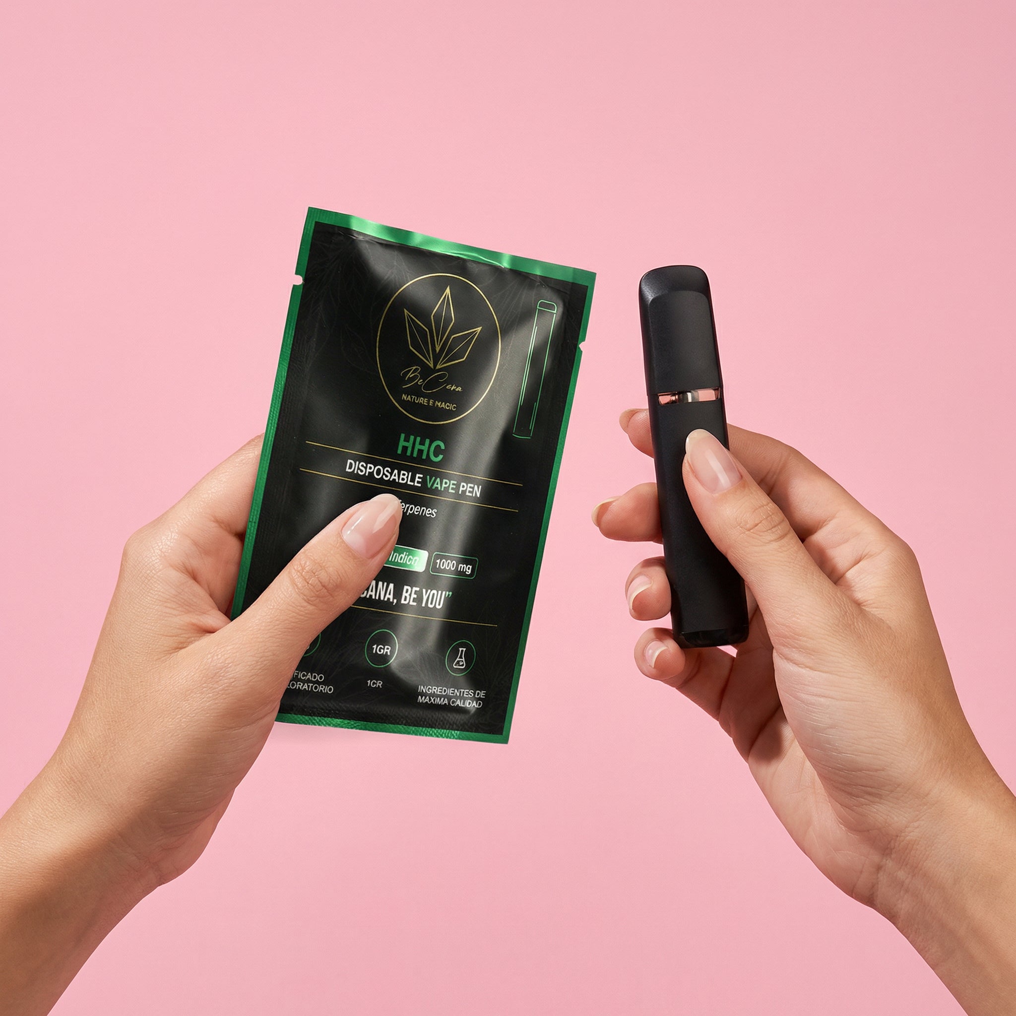 Disposable Vape — BE CANA HHC Vape 1000MG